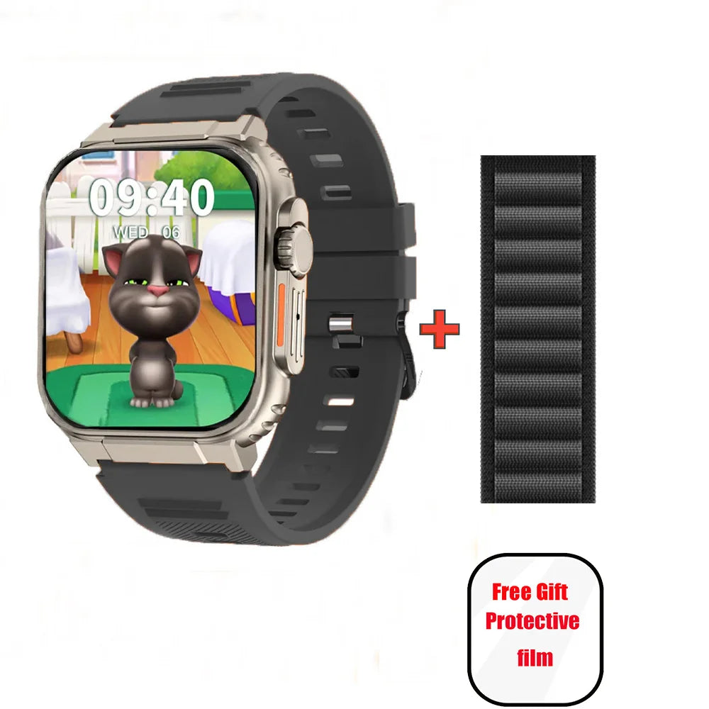 2025 HK10 Ultra 3 AMOLED Gen5 Smart Watch Men Women ChatGPT